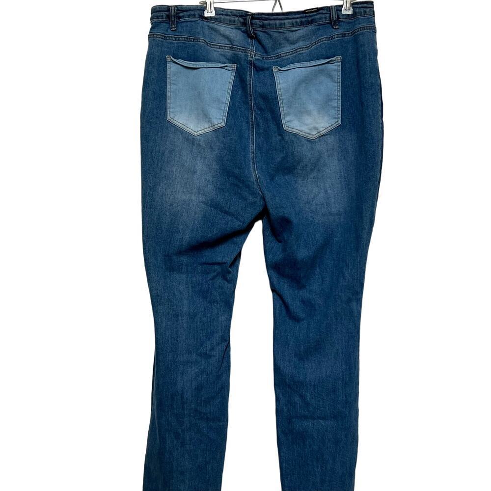 Almost Famous Juniors Patchwork Boho Two Toned Je… - image 2